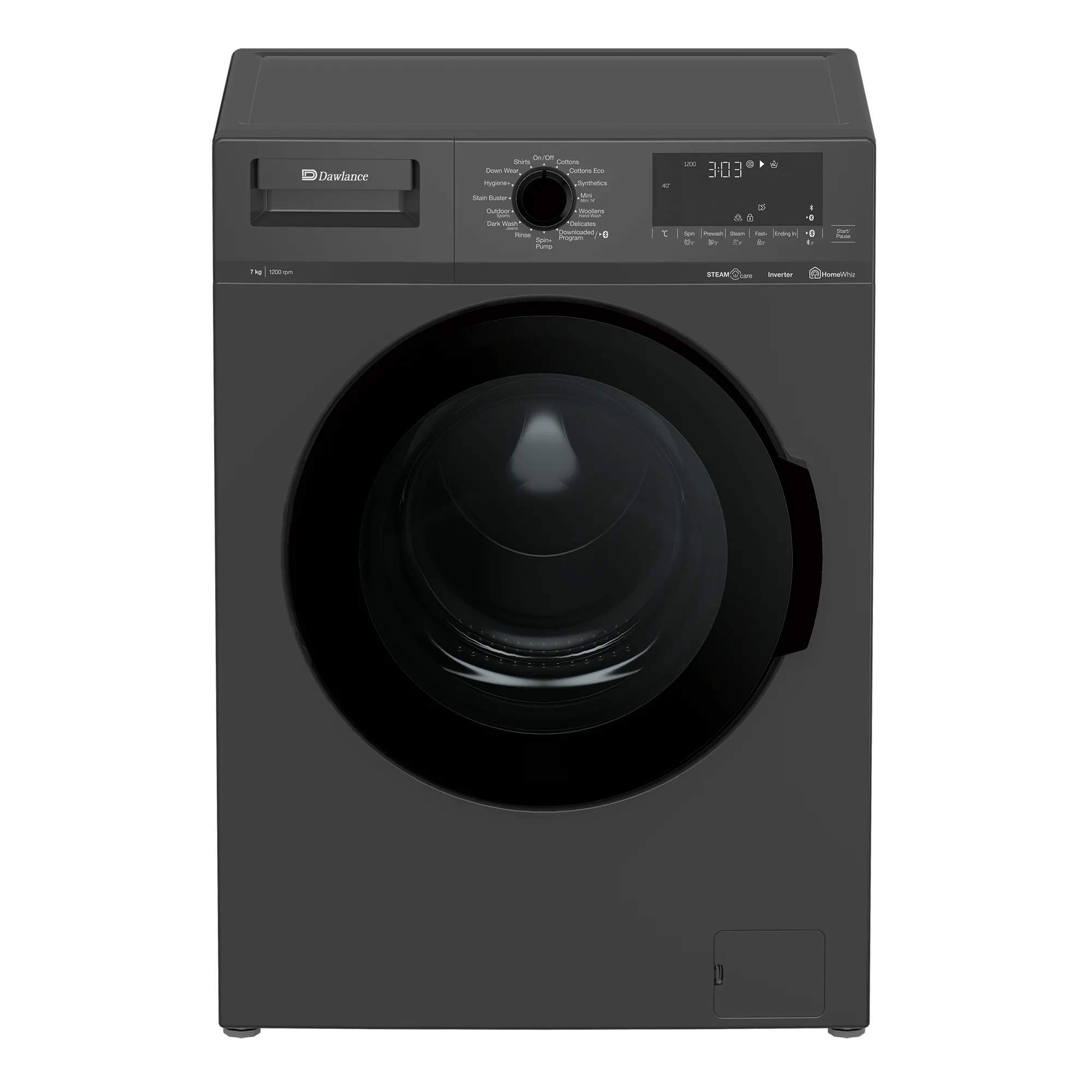 Dawlance AWM DWF 7200 X Inverter Anthracite Front Load Washing Machine