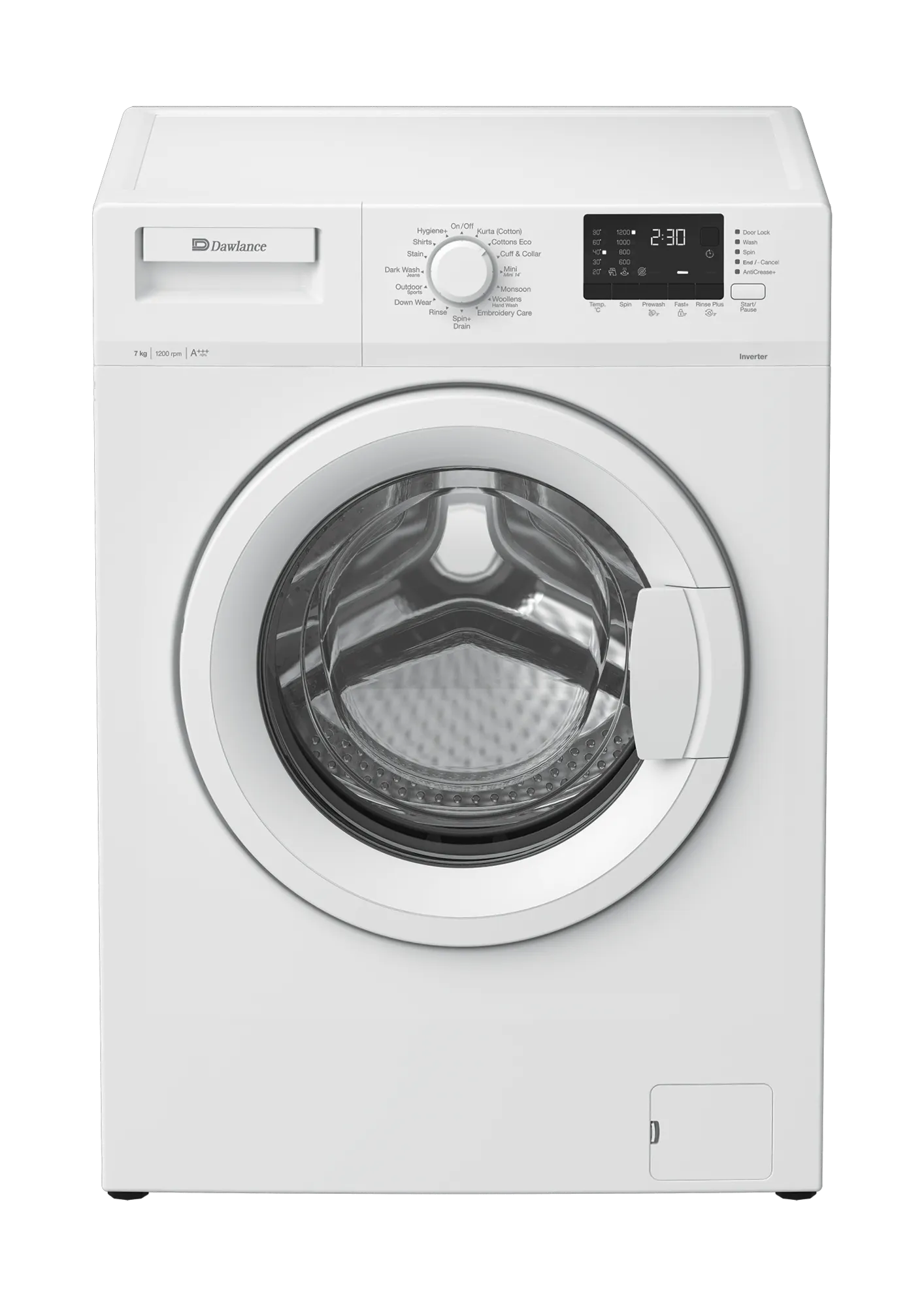 Dawlance DWF-7120 Gr Inverter Front Load Washing Machine