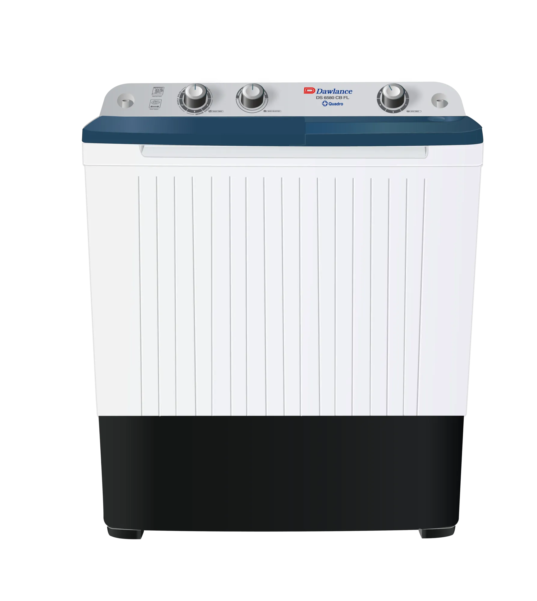 Dawlance DW-6580 W FL Twin Tub Washing Machine 7Kg