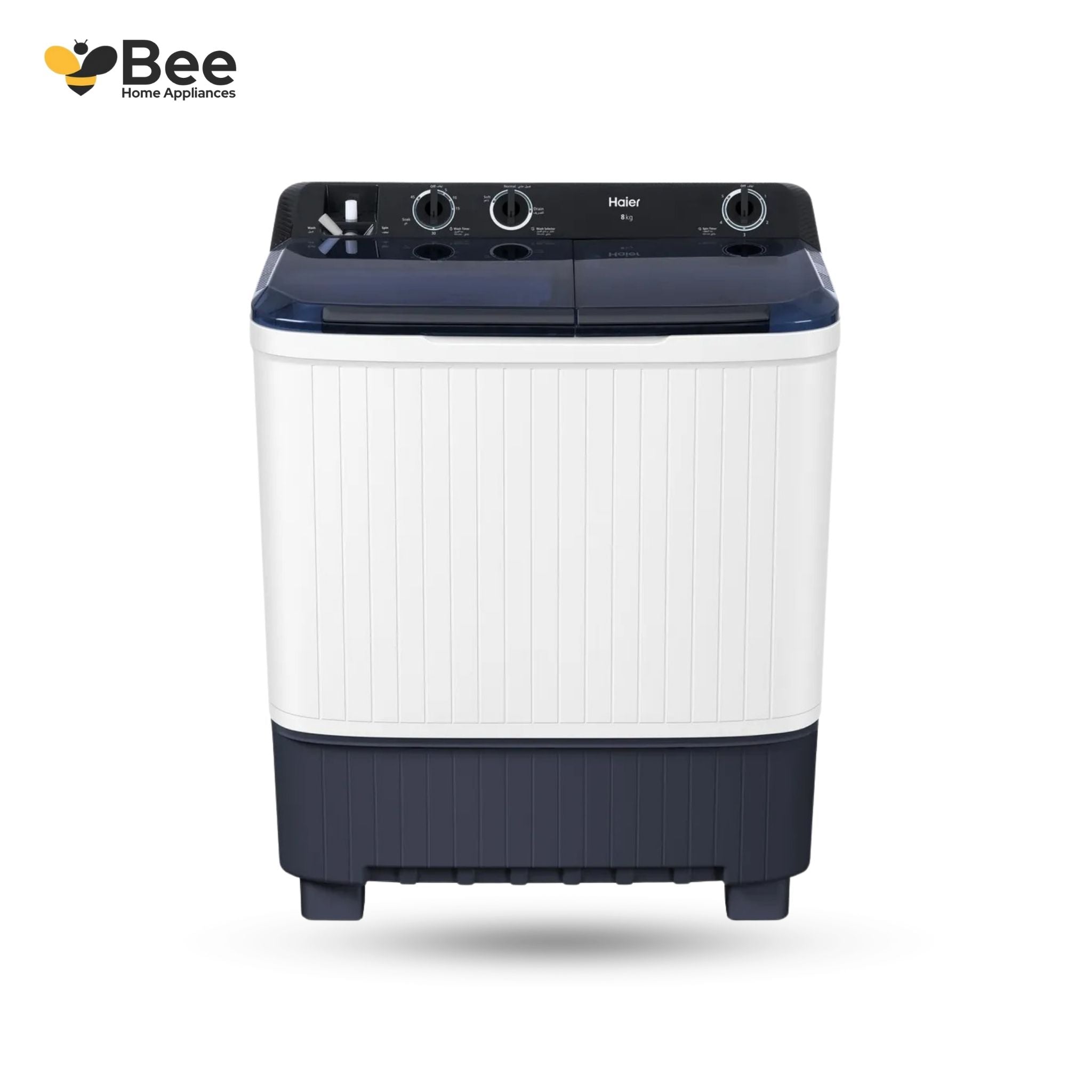 Haier HTW100-5-1217 WB Twin Tub Washing Machine