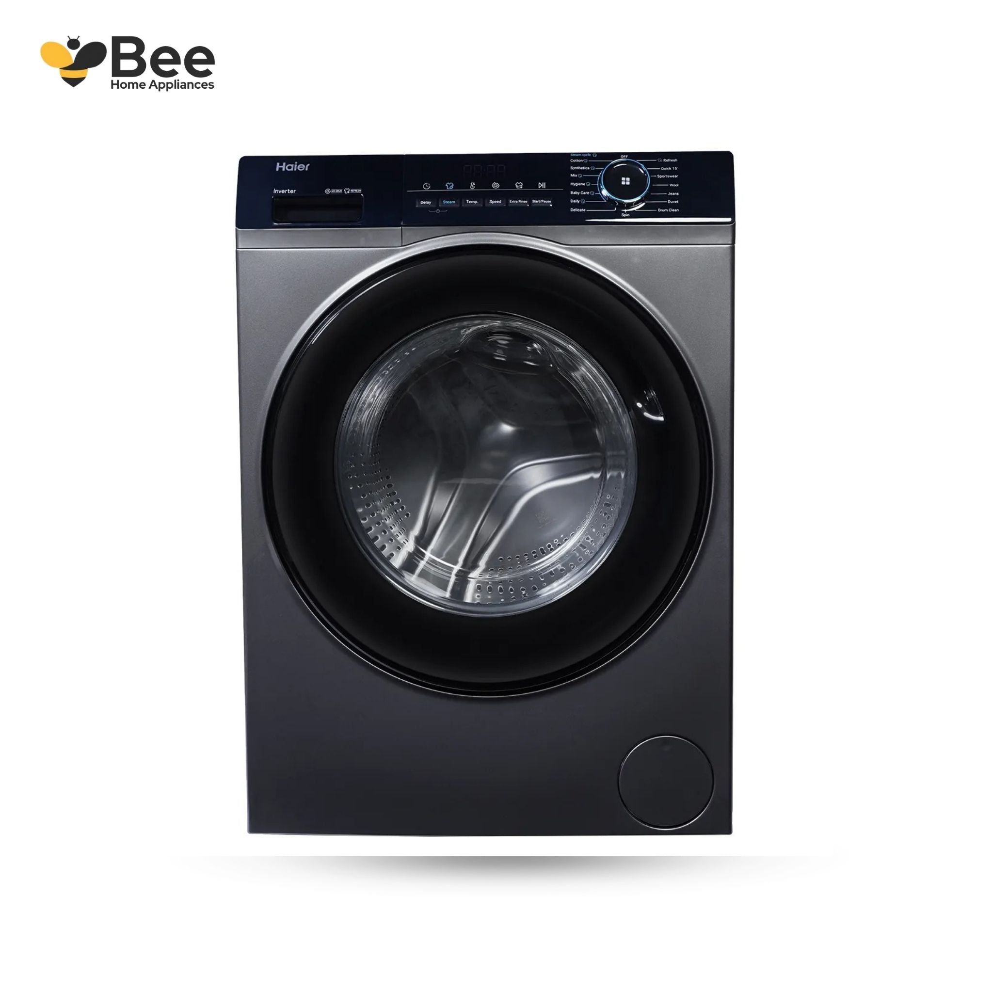 Haier • MODEL: HW100-BP1429S6 Inverter Front Load Automatic Washing Machine