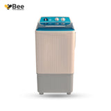 Haier HWM 120-35FF Semi-Automatic Washing Machine Milky White/Gray