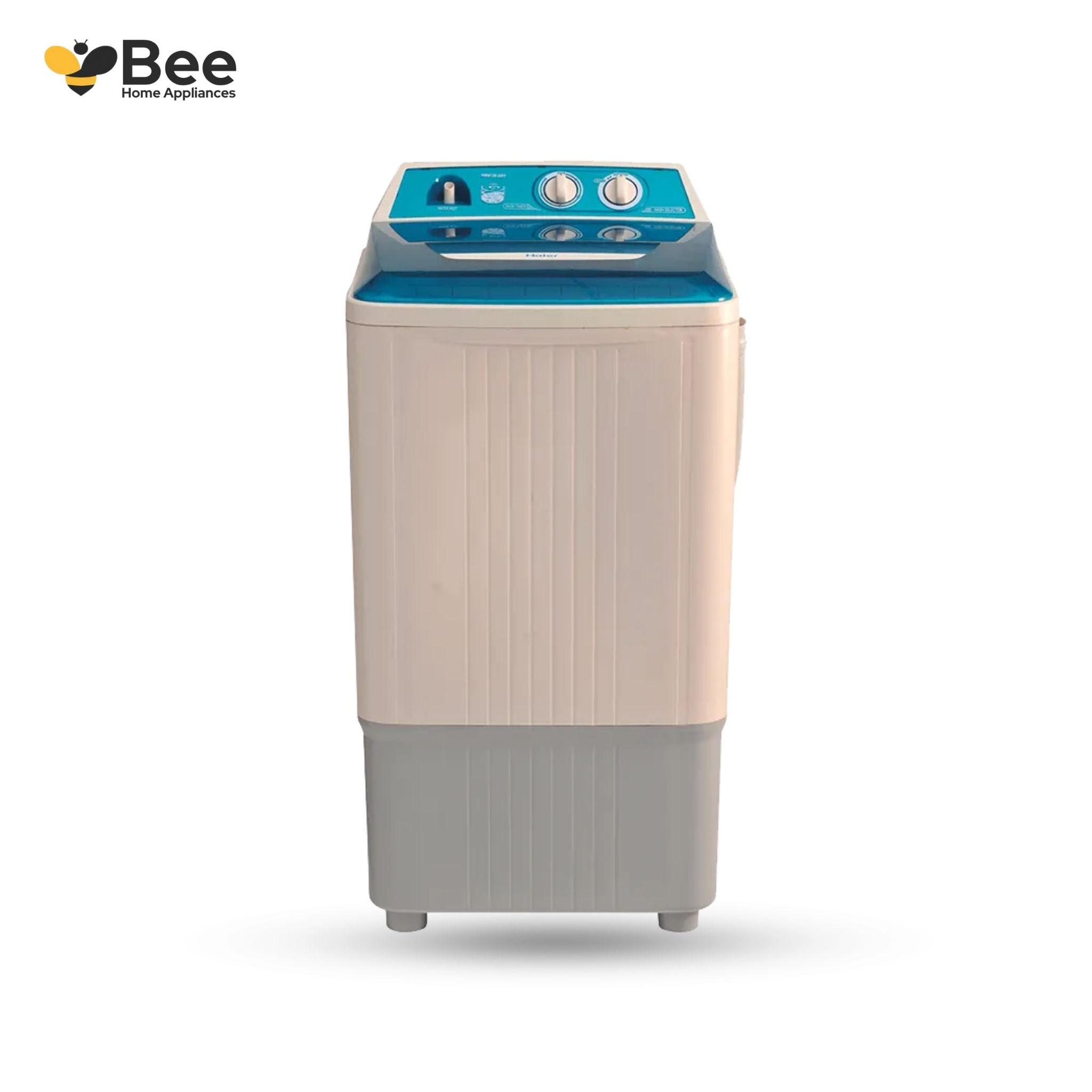 Haier HWM 120-35FF Semi-Automatic Washing Machine Milky White/Gray