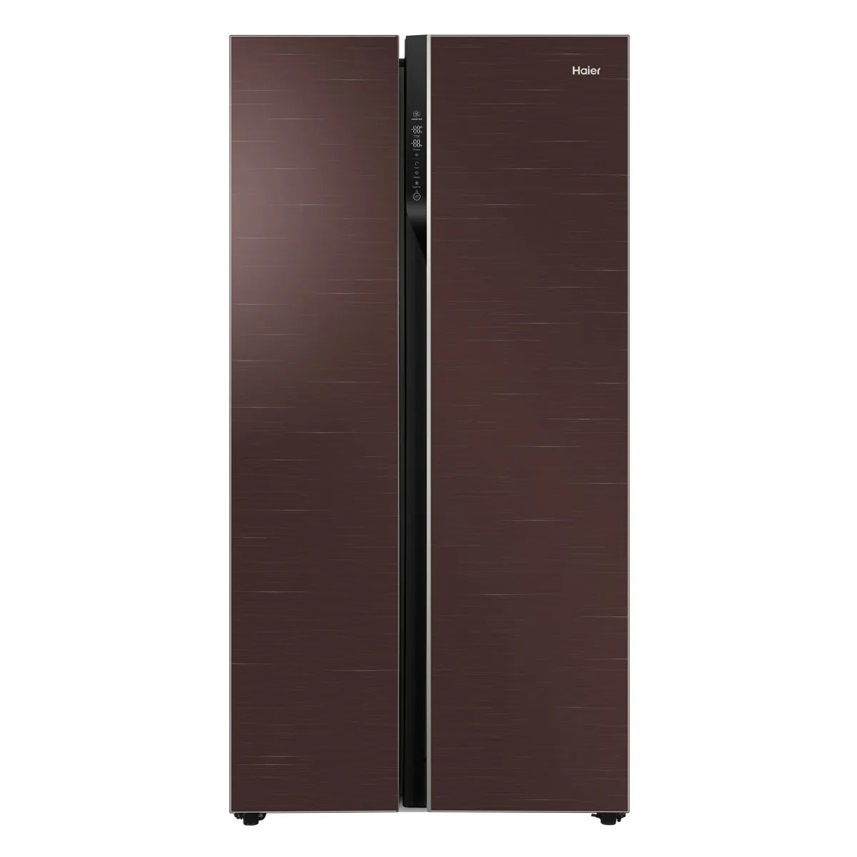 HAIER SIDE BY SIDE GLASS DOOR NO FROST INVERTER FRIDGE - 622ICG