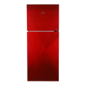 DAWLANCE LARGE SIZE GLASS DOOR FRIDGE - 9191 ACCE CORAL RED